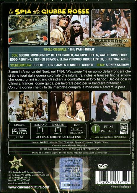 La spia delle giubbe rosse (DVD) di Sidney Salkow - DVD - 2