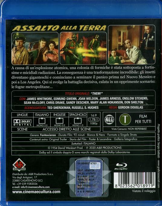 Assalto alla Terra (Blu-ray) di Gordon Douglas - Blu-ray - 2