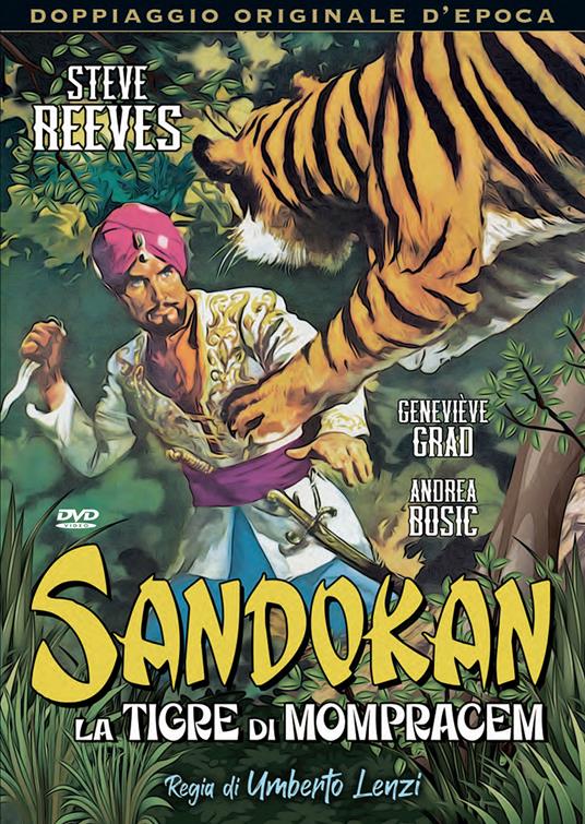 Sandokan. La tigre di Mompracem (DVD) - DVD - Film di Umberto Lenzi  Avventura | laFeltrinelli