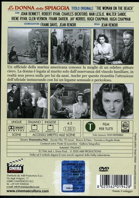 La donna della spiaggia (DVD) di Jean Renoir - DVD - 2