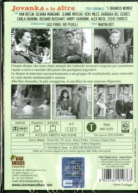 Jovanka e le altre (DVD) di Martin Ritt - DVD - 2