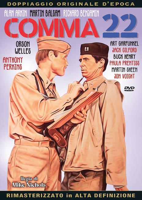 Comma 22 (DVD) di Mike Nichols - DVD