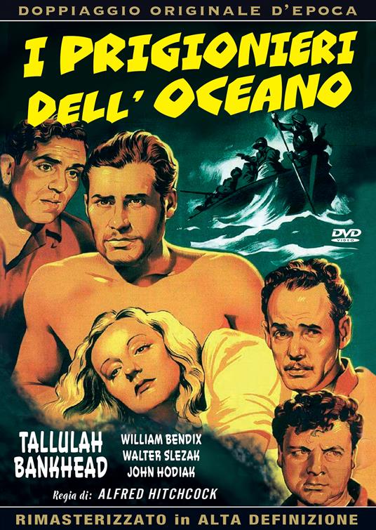 I prigionieri dell'oceano (DVD) - DVD - Film di Alfred Hitchcock Drammatico  | Feltrinelli