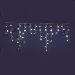 Tenda Ice Light 66led Trasp 270x80cm Prolung Luce Bianca Calda-Gioco Luce-Esterno