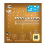 Snow Light Nevicata 288 Led 4m+360 Xh80 cm. Bianco Caldo