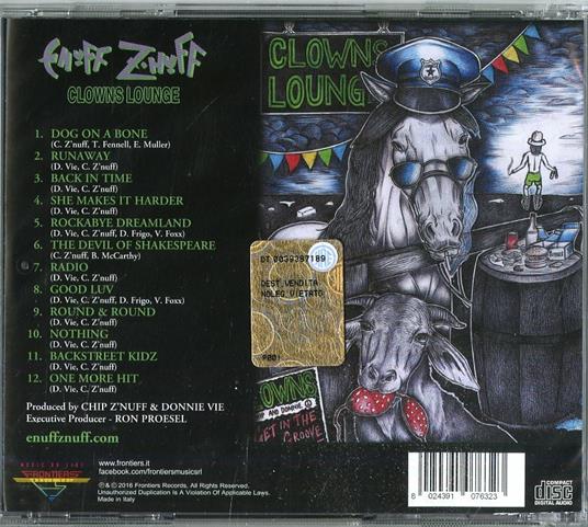 Clowns Lounge - CD Audio di Enuff Z'Nuff - 2