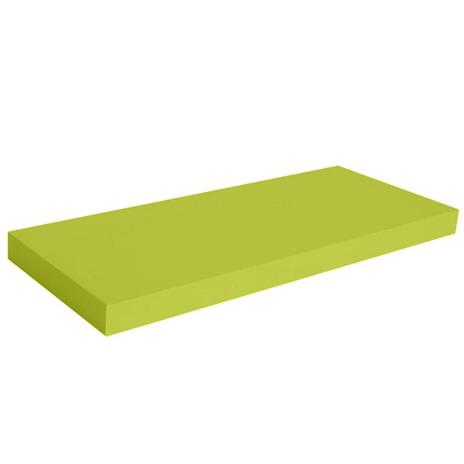 Mensola Parete Rettangolare Scaffale 40x25x4cm Libreria Legno MDF Verde -  ND - Idee regalo