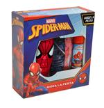 Spider-Man set maschera con stelle filanti e coriandoli