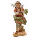 Fontanini Pastore Con Pecora Sulle Spalle 12Cm Statuetta Presepe