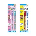 Set 2 Penne Cancellabili Spinny Pen, Punta 0,7 Mitama