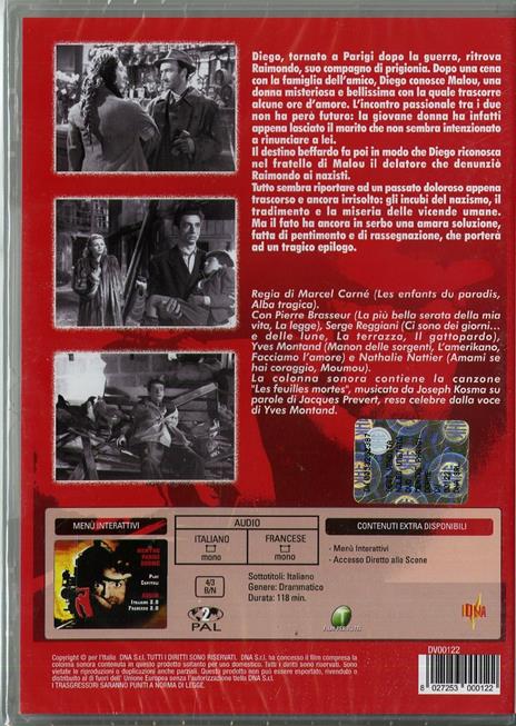 Mentre Parigi dorme di Marcel Carné - DVD - 2