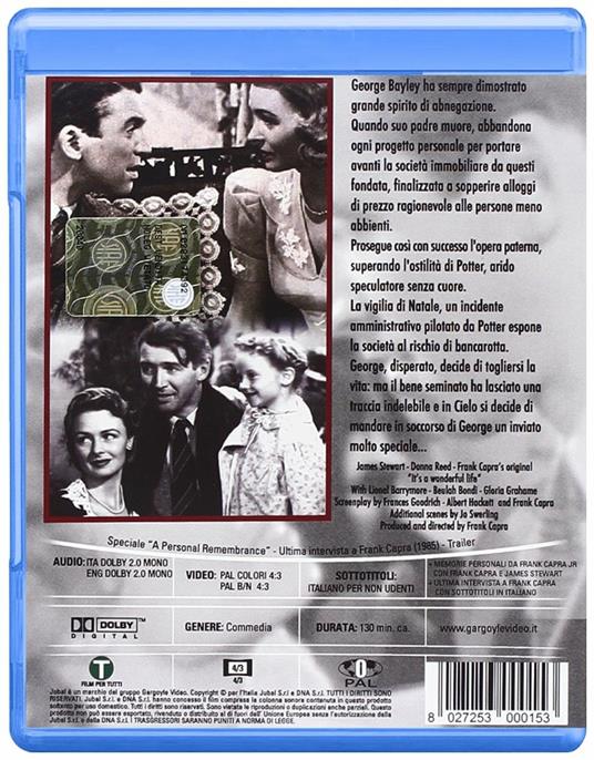 La vita è meravigliosa (Blu-ray) di Frank Capra - Blu-ray - 2