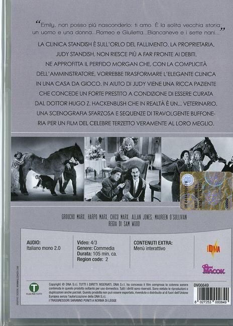 Un giorno alle corse di Sam Wood - DVD - 2