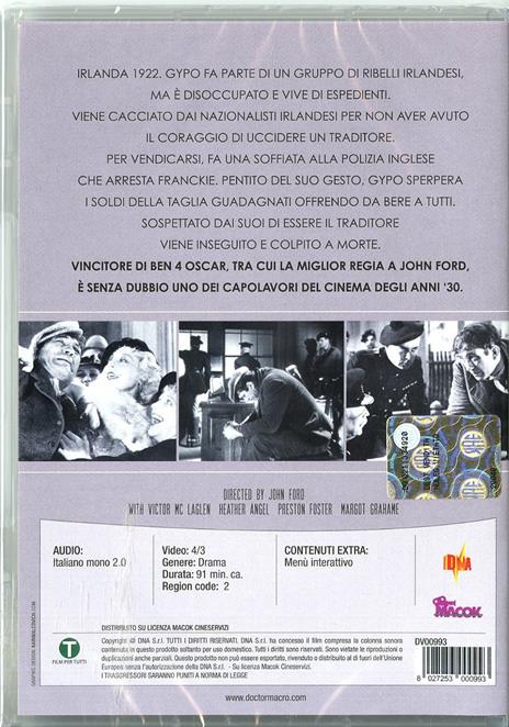 Il traditore di John Ford - DVD - 2