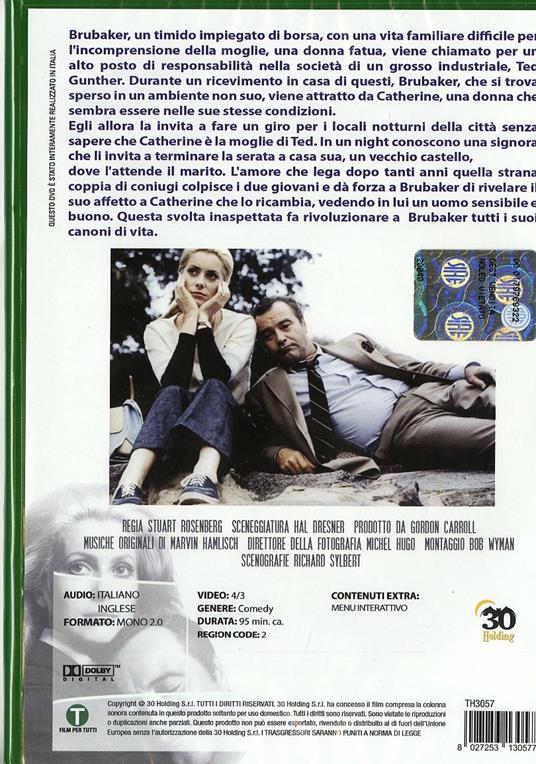 Sento che mi sta succedendo qualcosa di Stuart Rosenberg - DVD - 2