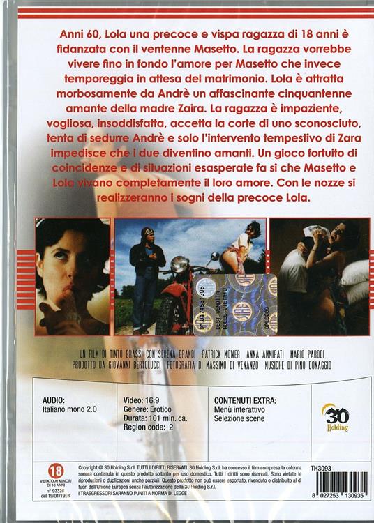Monella - DVD - Film di Tinto Brass Commedia | laFeltrinelli