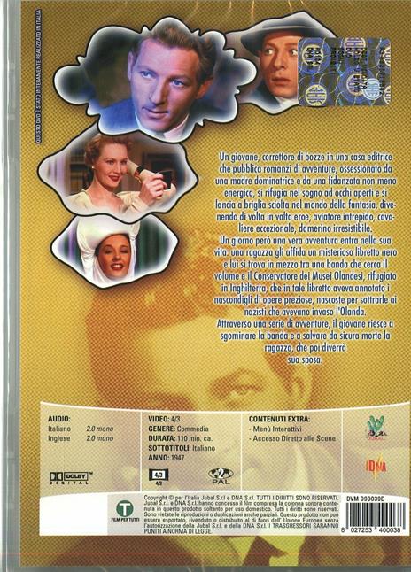 Sogni proibiti di Norman Zenos McLeod - DVD - 2