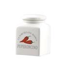 Porcellana Bianca Barattolino Peperoncino Lt 0 175