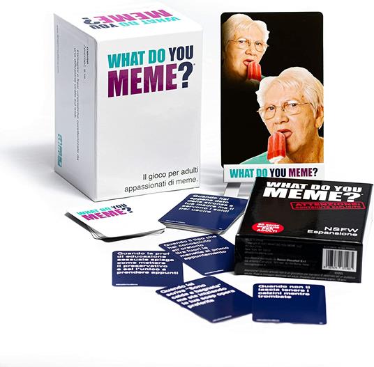 What Do You Meme Espansione NSFW. Contenuto esplicito - Yas! Games - Giochi  di ruolo e strategia - Giocattoli