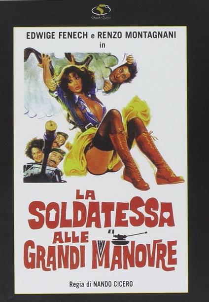 La soldatessa alle grandi manovre (DVD) di Nando Cicero - DVD