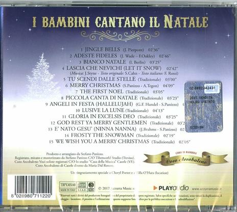 I bambini cantano il Natale - CD Audio - 2