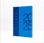 Agenda Settimanale Intempo 21X30 Spiralata Polipro’ 2025 Blu