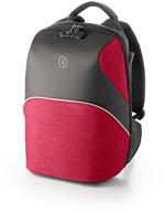 Zaino InTempo Tekniko Expand, Porta PC, Rosso - 34 x 15/21 x 45 cm