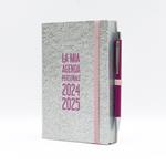 Agenda 16 mesi Bistrot 2024-25 InTempo, giornaliera, Argento - 12 x 17 cm