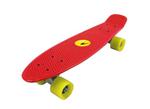 Skateboard Freedom Tavola Rossa. Ruote Gialle