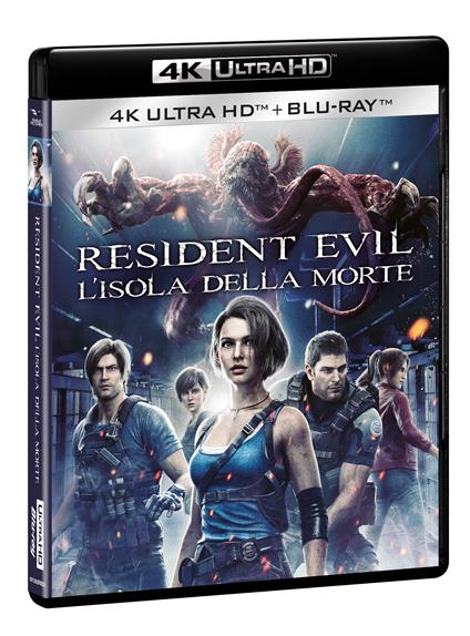 Resident Evil. L'isola della morte (Blu-ray + Blu-ray Ultra HD 4K) di Eiichirô Hasumi - Blu-ray + Blu-ray Ultra HD 4K