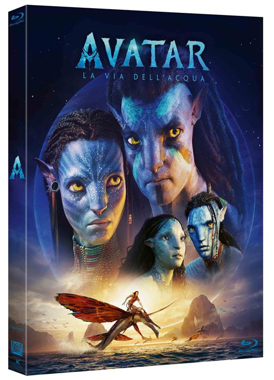 Avatar. La via dell'acqua (2 Blu-ray) - Blu-ray - Film di James Cameron  Fantastico | Feltrinelli
