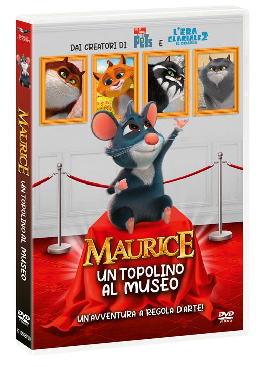 Maurice. Un topolino al museo (DVD) - DVD - Film di Vasiliy Rovenskiy  Animazione | Feltrinelli