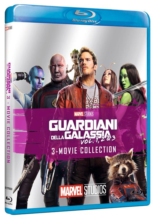 Cofanetto Guardiani della galassia vol. 1 - vol. 2 - vol. 3 (3 Blu-ray) -  Blu-ray - Film di James Gunn Azione | Feltrinelli