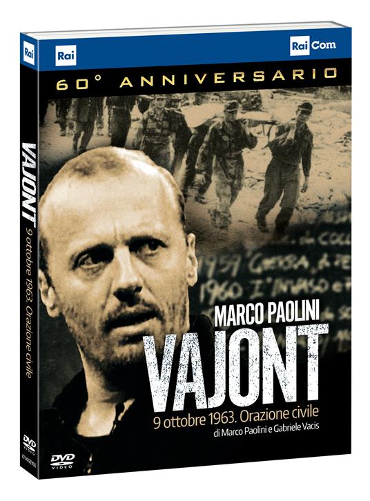 Vajont, 9 ottobre '63. Orazione civile 60° Anniversario (DVD) di Marco Paolini,Gabriele Vacis - DVD