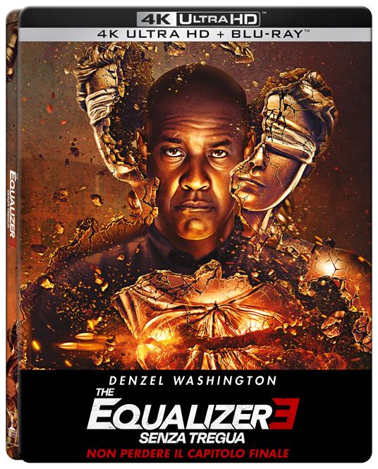 The Equalizer 3. Senza Tregua. Con Steelbook Variant Cover (Blu-ray + Blu-ray Ultra HD 4K) di Antoine Fuqua - Blu-ray + Blu-ray Ultra HD 4K