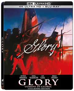 Film Glory. Uomini di gloria. Steelbook (Blu-ray + Blu-ray Ultra HD 4K) Edward Zwick