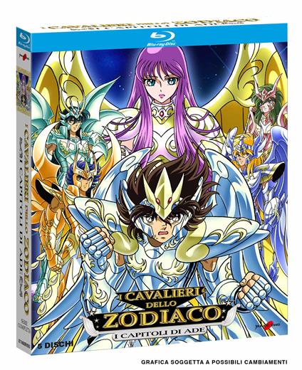 I Cavalieri dello Zodiaco. I capitoli di Ade (5 Blu-ray) di Shigeyasu Yamauchi,Tomoharu Katsumata - Blu-ray