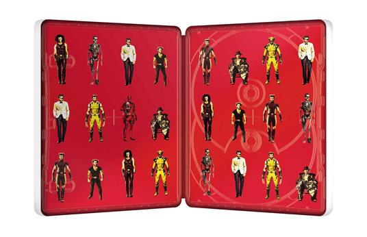 Deadpool & Wolverine. Steelbook Wolverine (Blu-ray) di Shawn Levy - Blu-ray + Blu-ray Ultra HD 4K - 3