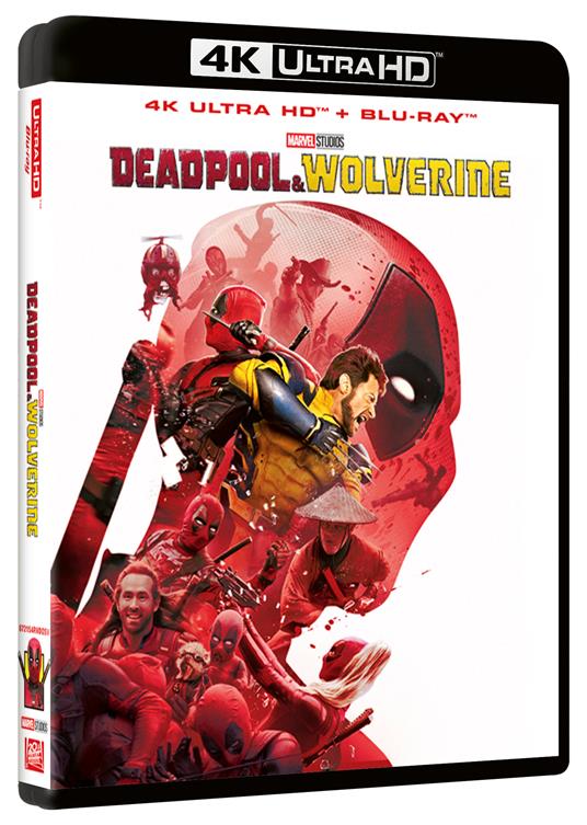 Deadpool & Wolverine (Blu-ray) di Shawn Levy - Blu-ray + Blu-ray Ultra HD 4K