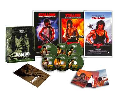 Film Trilogia Rambo. 4Kult Prestige Edition. Edizione Numerata (3 Blu-ray + 3 Blu-ray Ultra HD 4K)