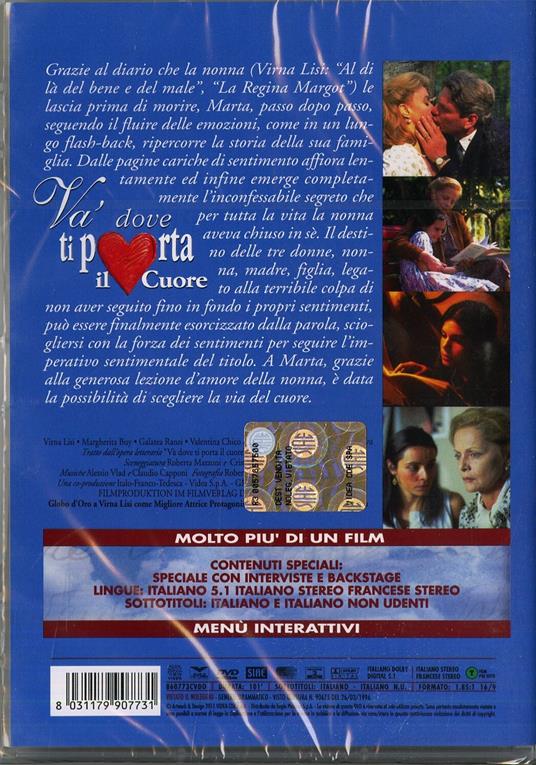 Va' dove ti porta il cuore di Cristina Comencini - DVD - 2