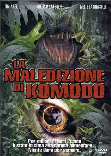 La maledizione di Komodo di Jim Wynorski - DVD