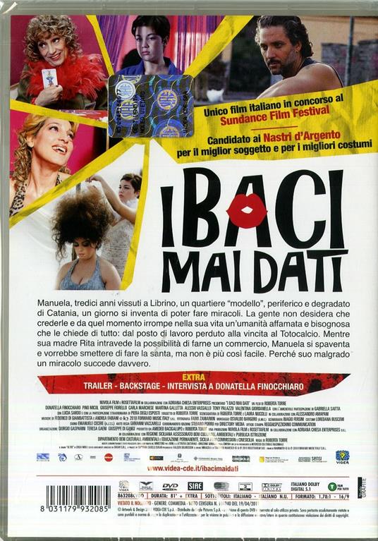 I baci mai dati di Roberta Torre - DVD - 2