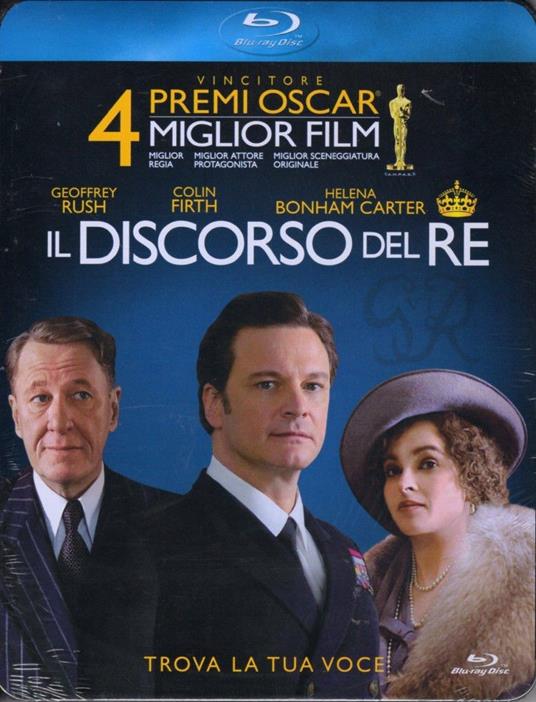 Il discorso del re. Con Steelbook (Blu-ray) di Tom Hooper - Blu-ray