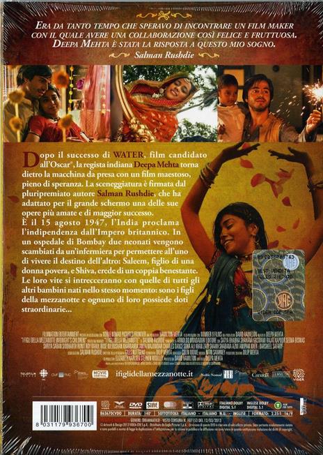 I figli della mezzanotte di Deepa Mehta - DVD - 2