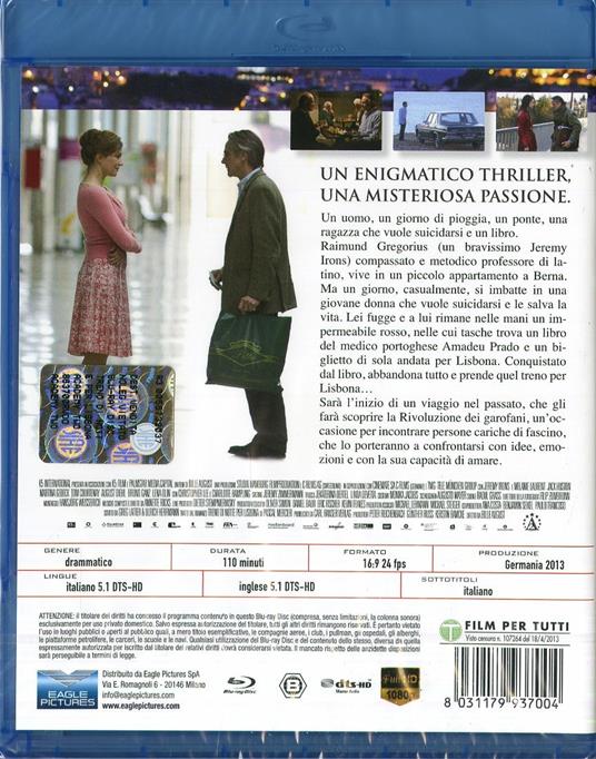 Treno di notte per Lisbona di Bille August - Blu-ray - 2