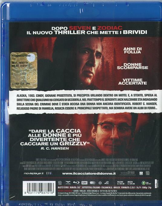 Il cacciatore di donne di Scott Walker - Blu-ray - 2