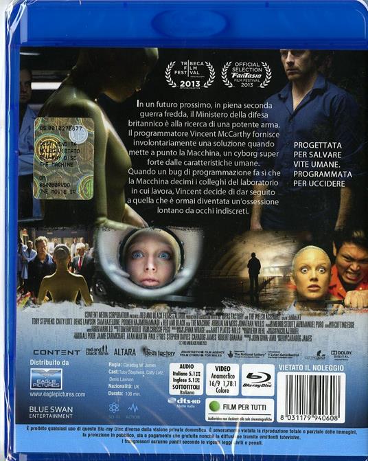 The Machine di Caradog W. James - Blu-ray - 2