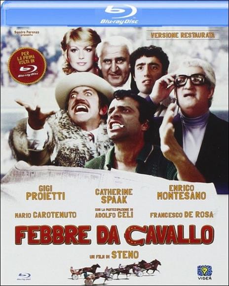 Febbre da cavallo di Steno - Blu-ray