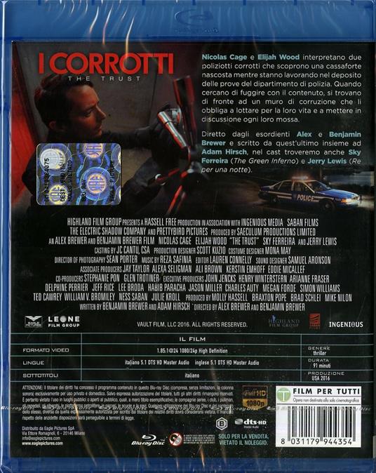 I corrotti di Alex Brewer,Benjamin Brewer - Blu-ray - 2